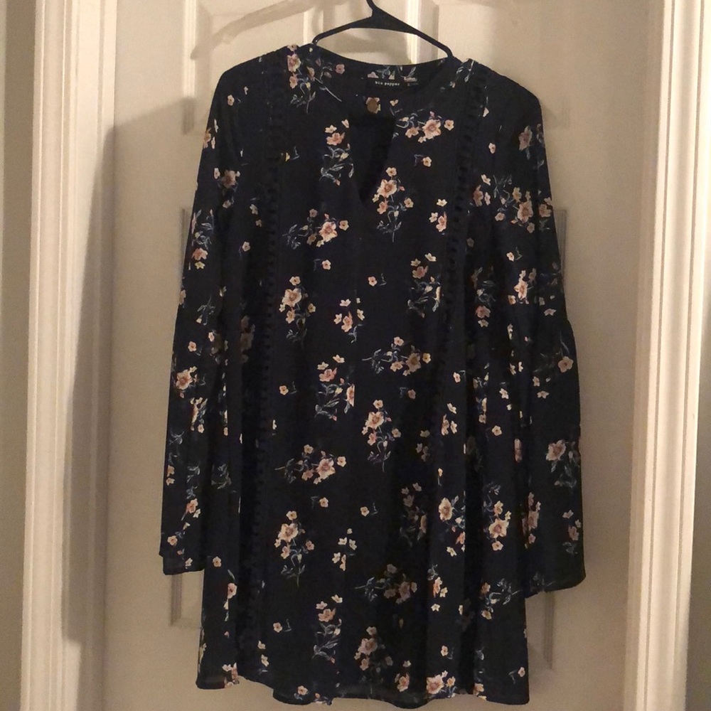 Blu Pepper Floral Dress